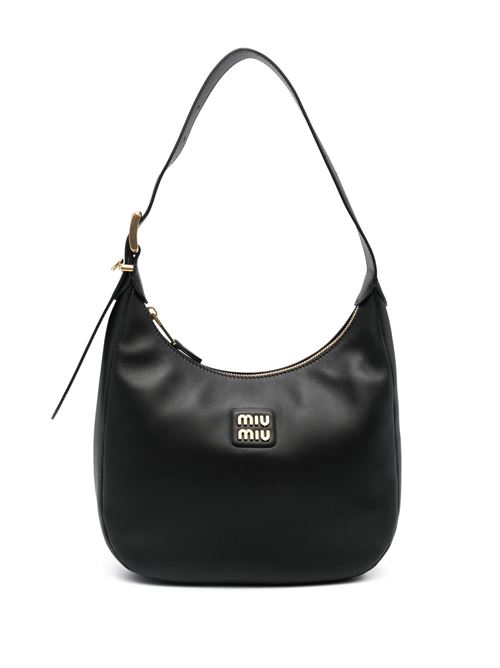 Leather logo lettering bag MIU MIU | 5BC1772CRMF0002